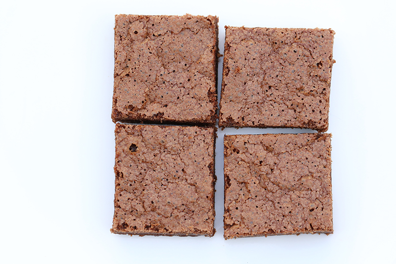 Image of chocolate cannabis infused brownies.