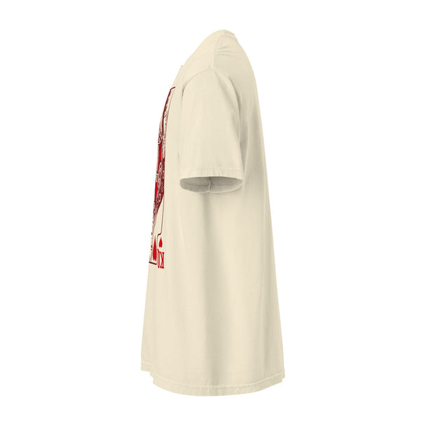 KQ Shop 'Kush Queen of Hearts' Unisex garment-dyed heavyweight t-shirt