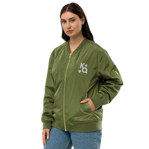 KQ Shop Merchandise Army / XS Premium recycled bomber jacket