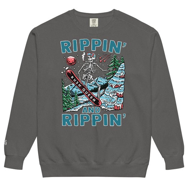 KQ Shop 'Rippin and Rippin' Unisex garment-dyed sweatshirt