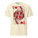 KQ Shop S 'Kush Queen of Hearts' Unisex garment-dyed heavyweight t-shirt