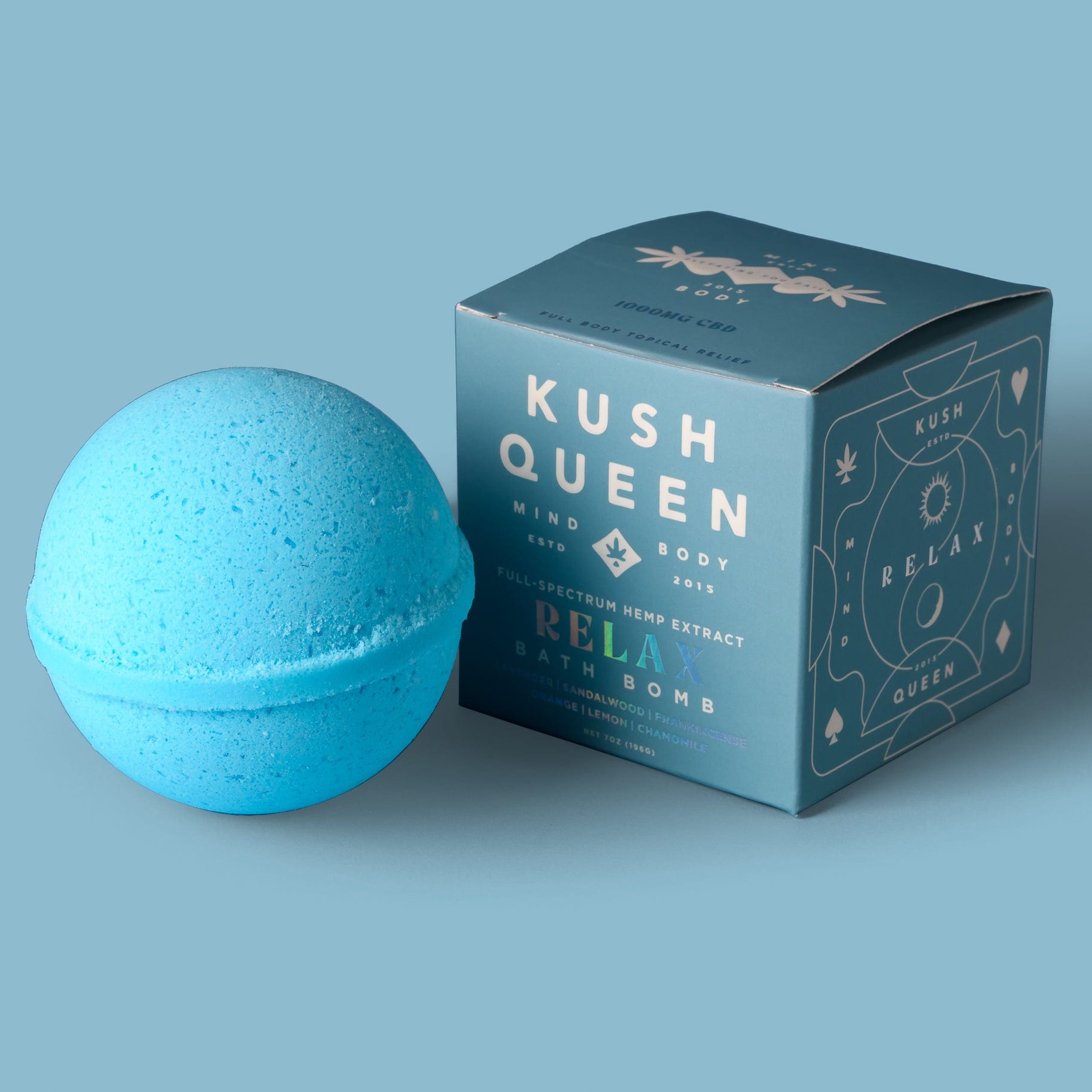 Relax 1000mg CBD Bath Bomb