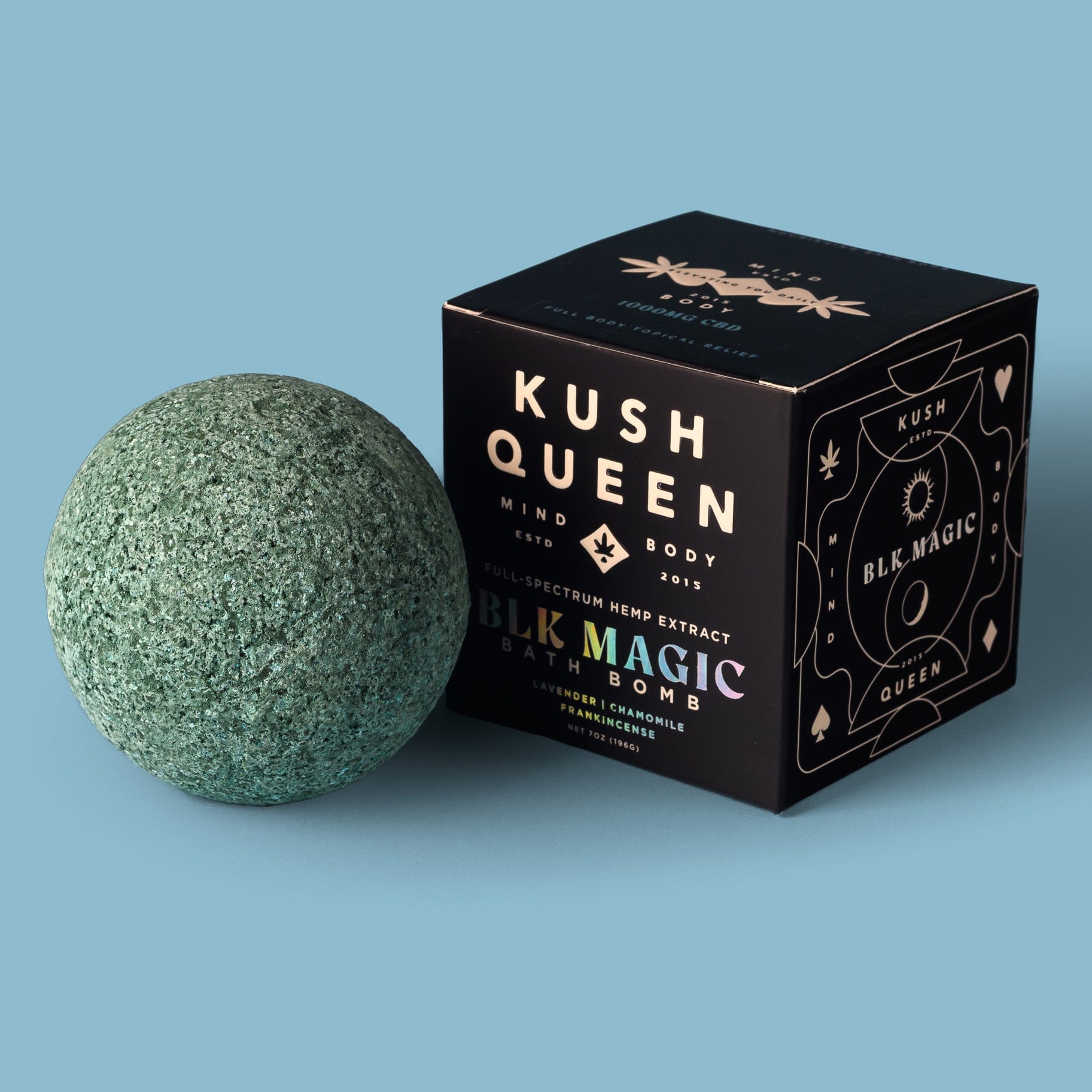 Black Magic 1000mg CBD Bath Bomb