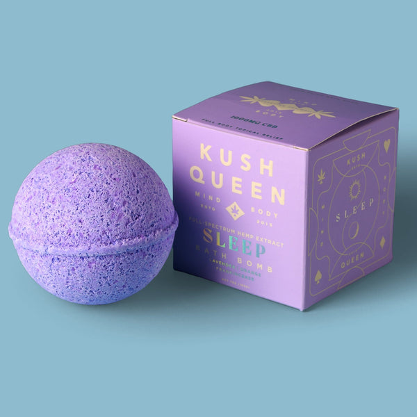 Kush Queen CBD Bath Bomb 1000mg CBD Bath Bomb