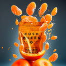 Kush Queen Ingestibles 10 Pack Tangerine Delta 9 THC + CBD Gummies