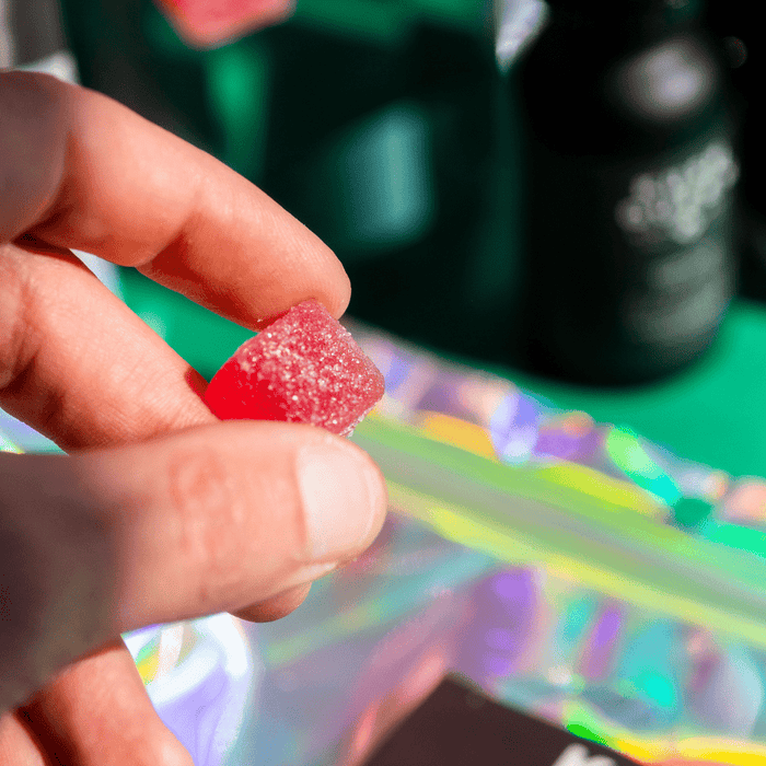 thc gummies close up