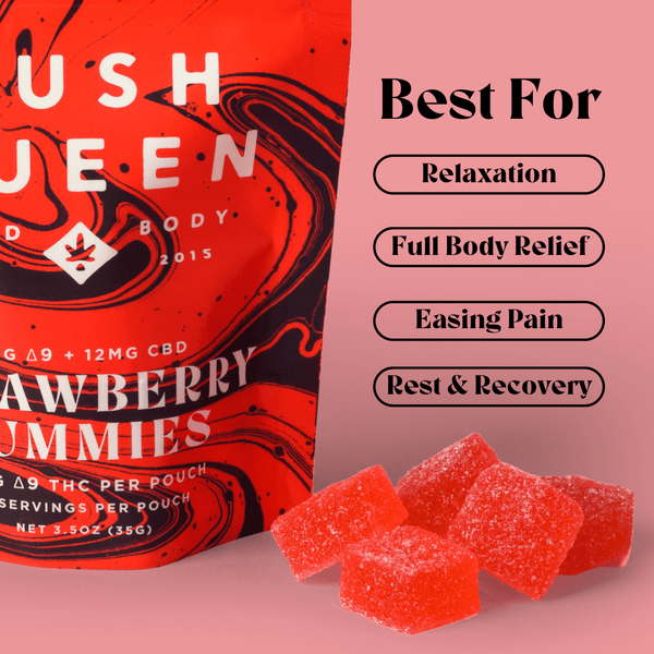 Kush Queen Ingestibles Gummies Rx Delta 9 THC Chews
