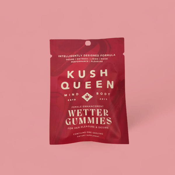 Kush Queen Ingestibles Wetter (For Her), Female Sexual Enhancement Gummy