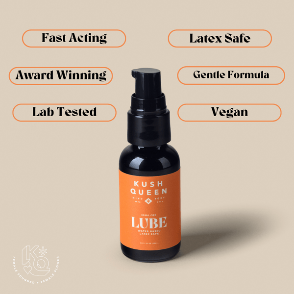 Kush Queen Topical Water-Based CBD Lube