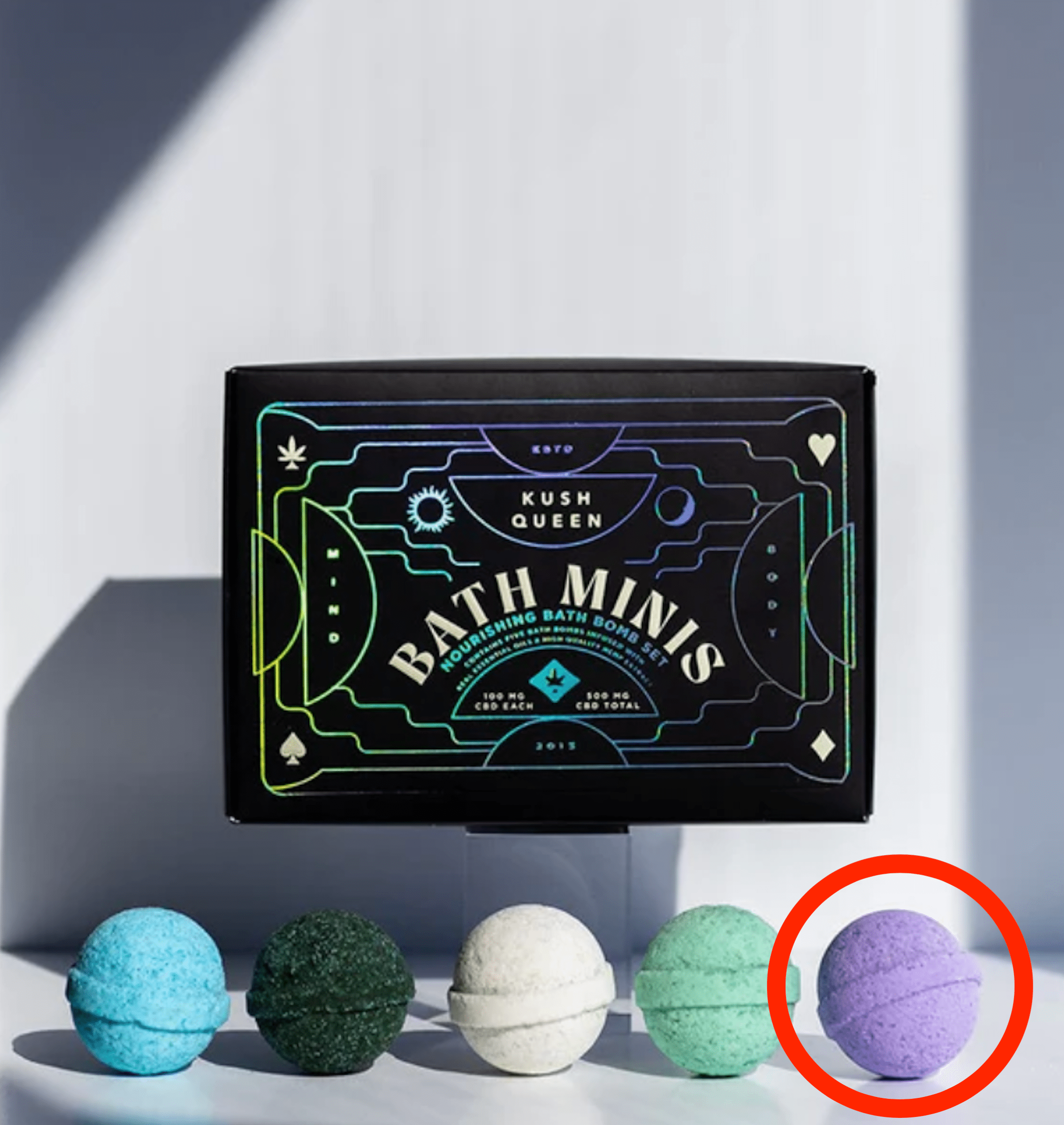 Mini Sleep 100mg CBD Bath Bomb